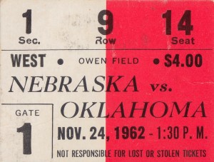 Oklahoma Sooners Owen Field Metal Sign_Ticket Stub Signs